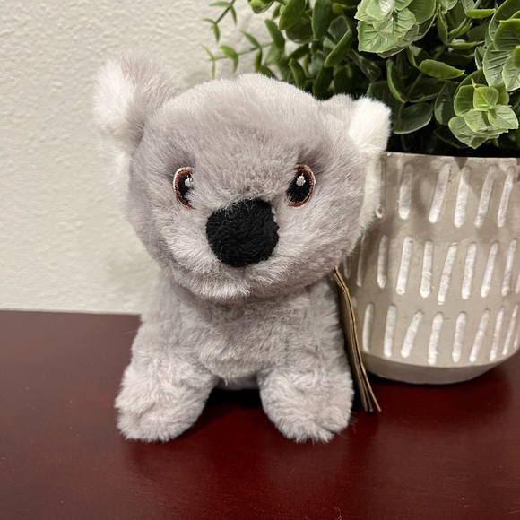 Eco Nation Mini Koala Bear 5” Plushie NWT Made From 100% Recycled Materials - Picture 1 of 8